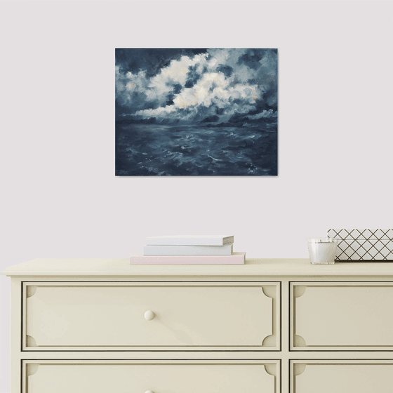 "Never Alone" - Seascape - Storms - Ocean