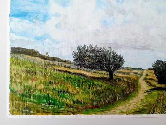 Country Path - A4