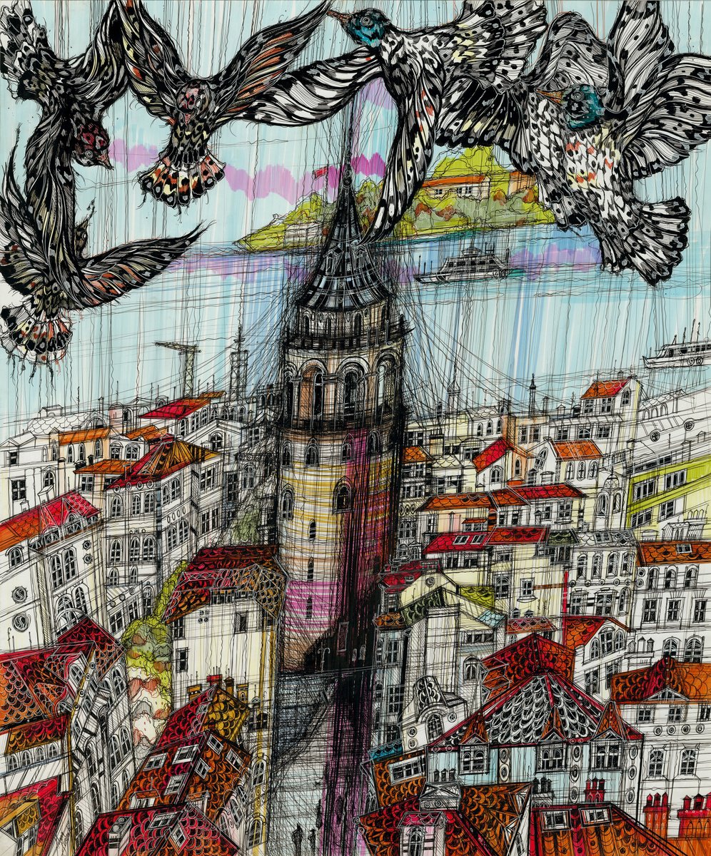 Galata Tower by Maria Susarenko