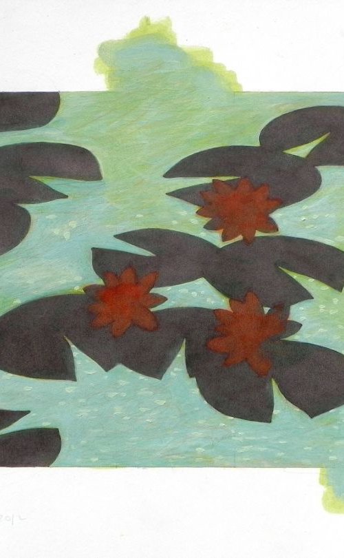 Water lilies by Federico Cortese