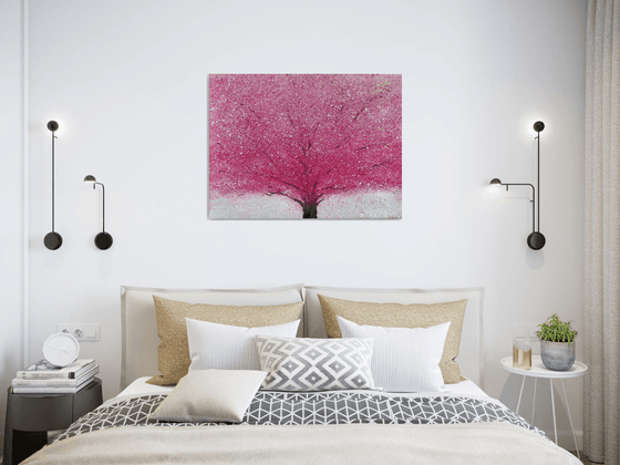 Pink tree