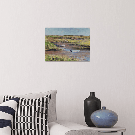 Boats at Brancaster Staithe