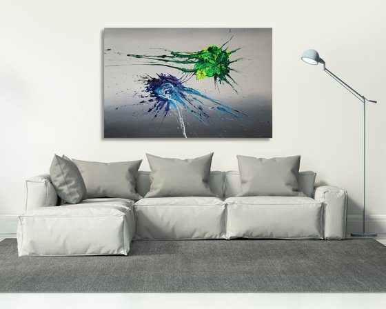 Initial Approach (Spirits Of Skies 096158) - 120 x 80 cm - XXL (48 x 32 inches)