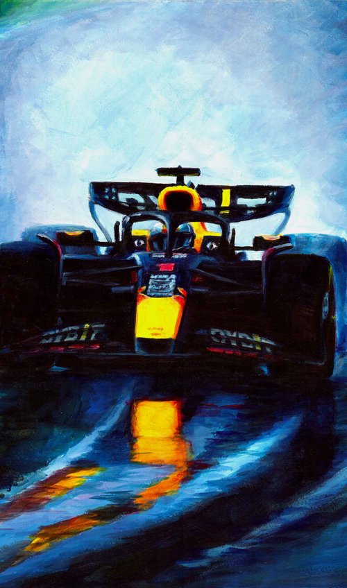 Max Verstappen 2024 São Paulo by Alex Stutchbury