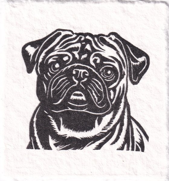 Pug Mix Mini Print