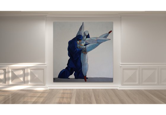 Lovers dancing