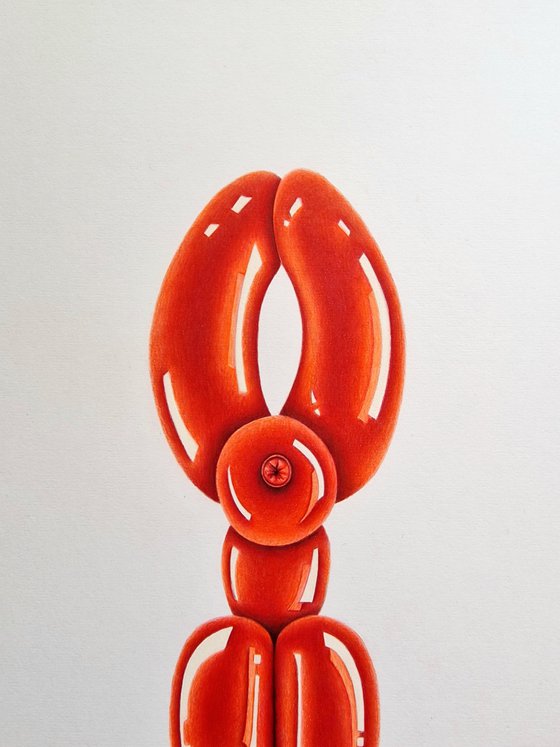 Red Balloon Dog