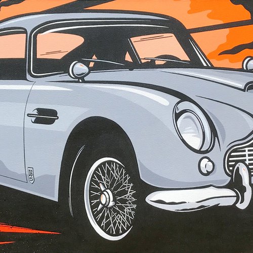 Aston Martin DB5 by Jamie Lee