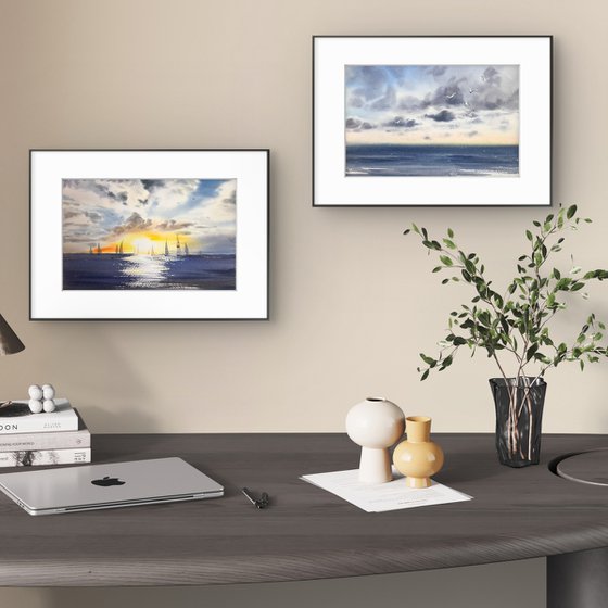 Eternal Horizons (Diptych)