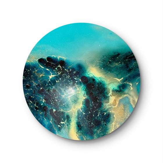 Golden Halo, Blue Depth #2