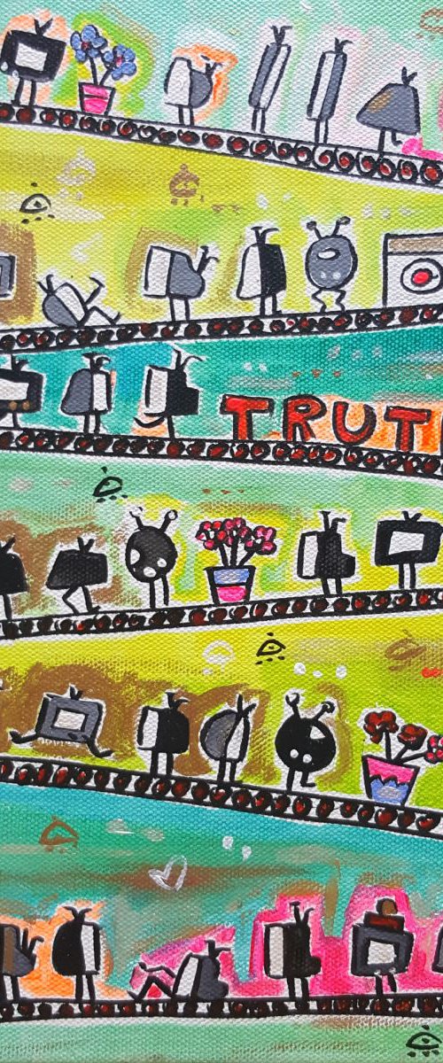 TVs Factory Truth by Maria Luisa  Azzini