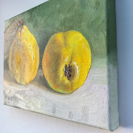 Quince fruit still life