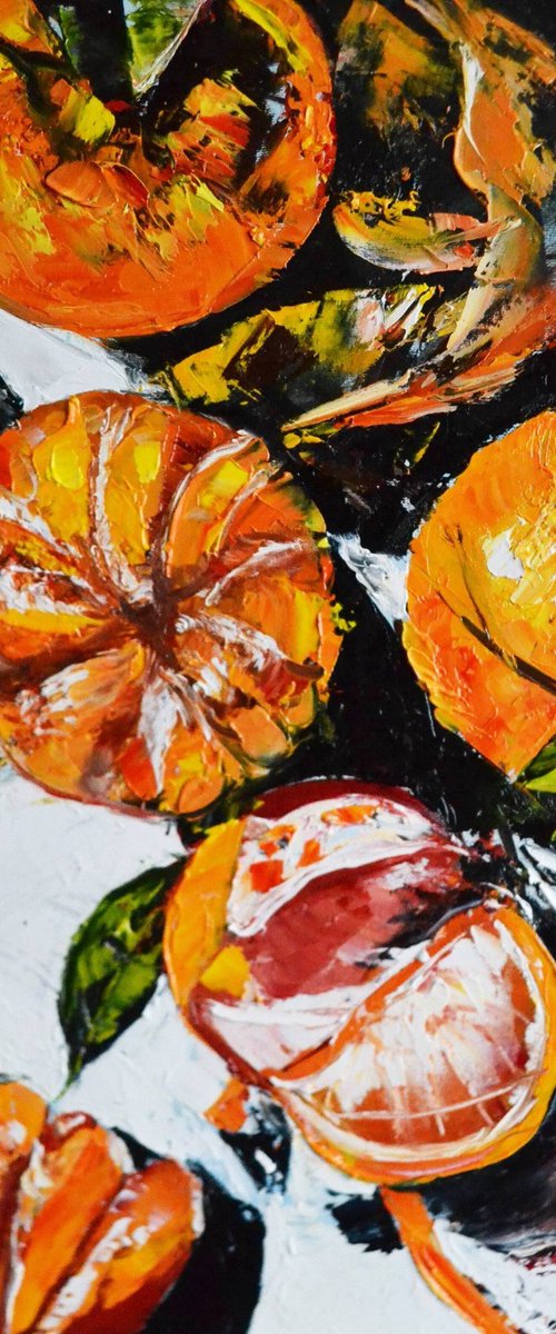 Juicy Oranges by Valeriia Radziievska