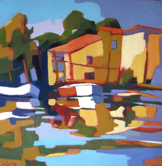 Riverside houses
