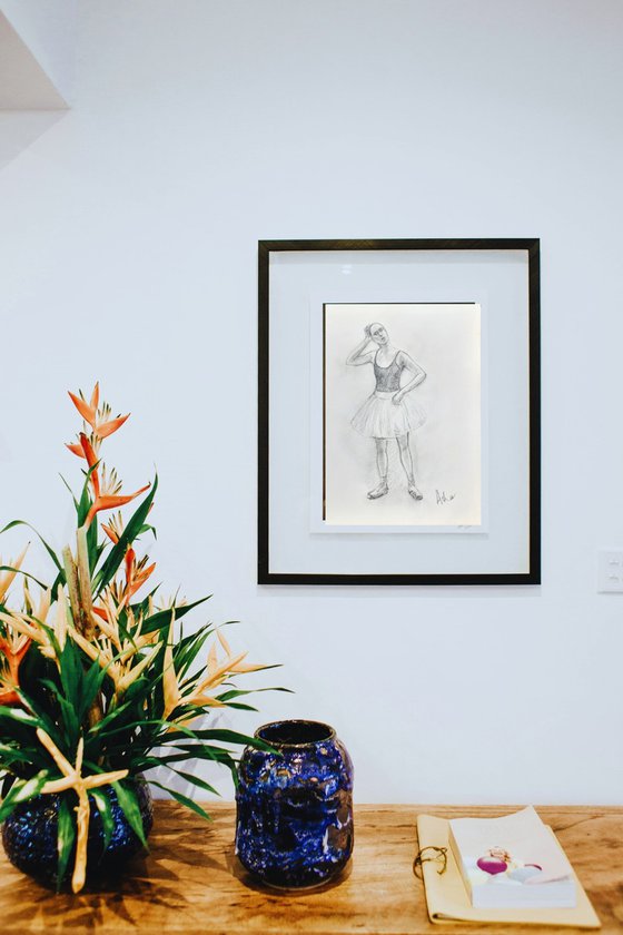 Set of Ballerina  sketches 21 and 22