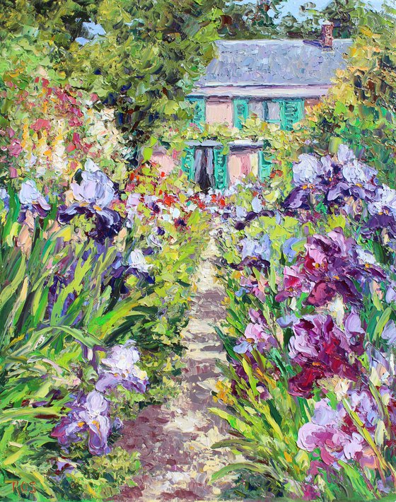 Monet's Home And Iris Garden