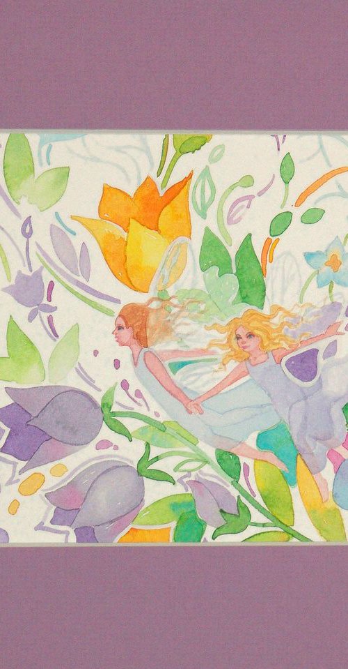 Dancing fairies - Flutterbyes 3 * free shipping * by Jolanta Czarnecka