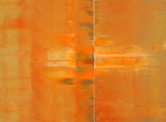 Bold Orange Concept Abstract