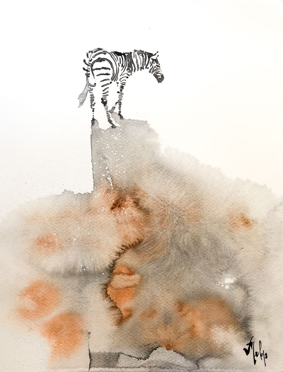 the zebra by Victor de Melo