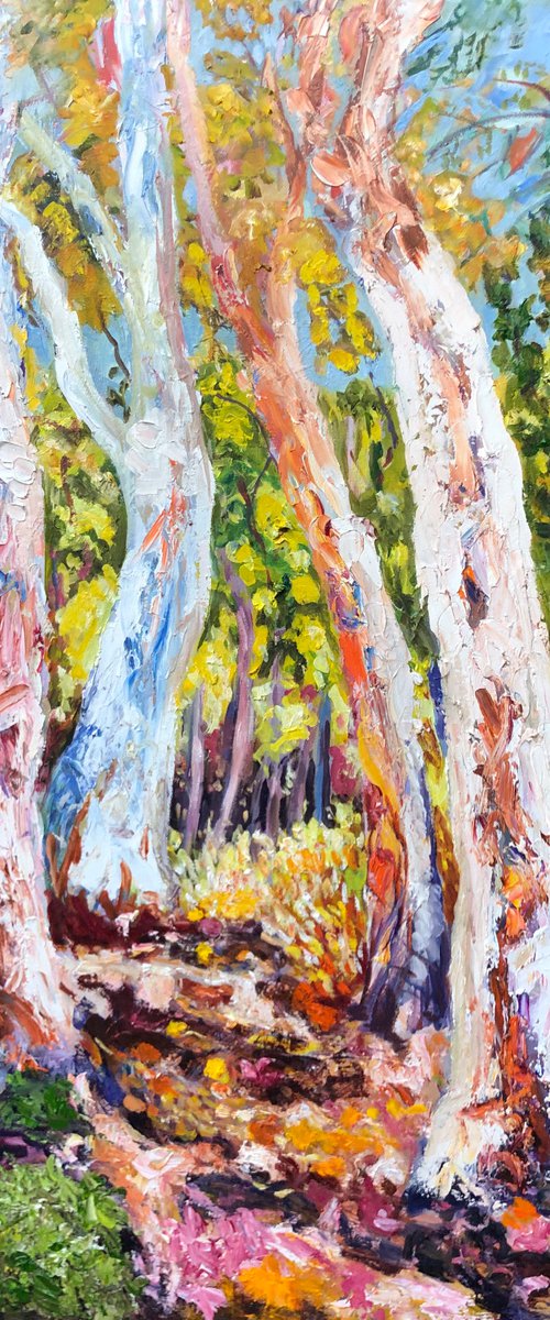 AUSTRALIAN AUTUMN LANDSCAPE by Maureen Finck
