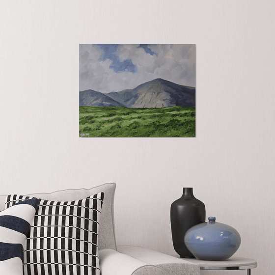 Towards Croagh Patrick