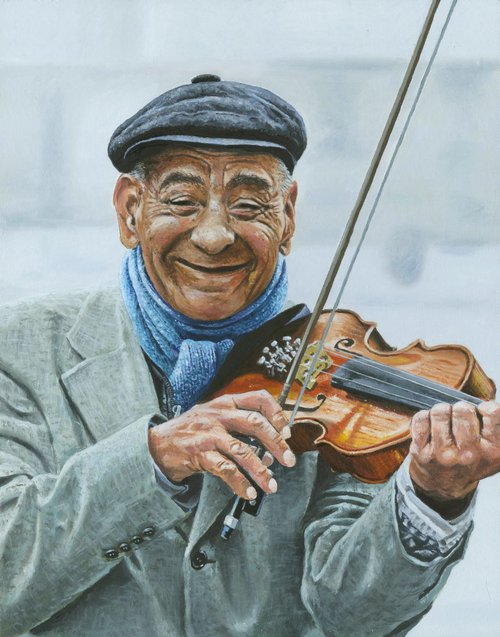 the Happy Fiddler by Glen Solosky