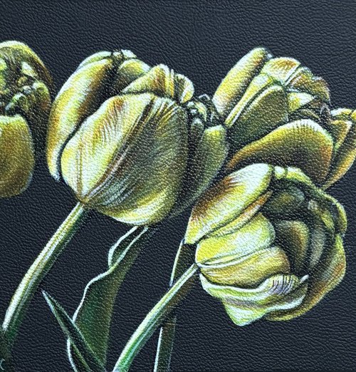 Yellow Tulips by Karl Hamilton-Cox