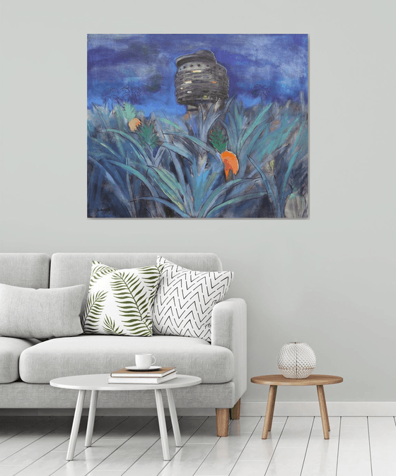 Hotel Salut. Kyiv. Night