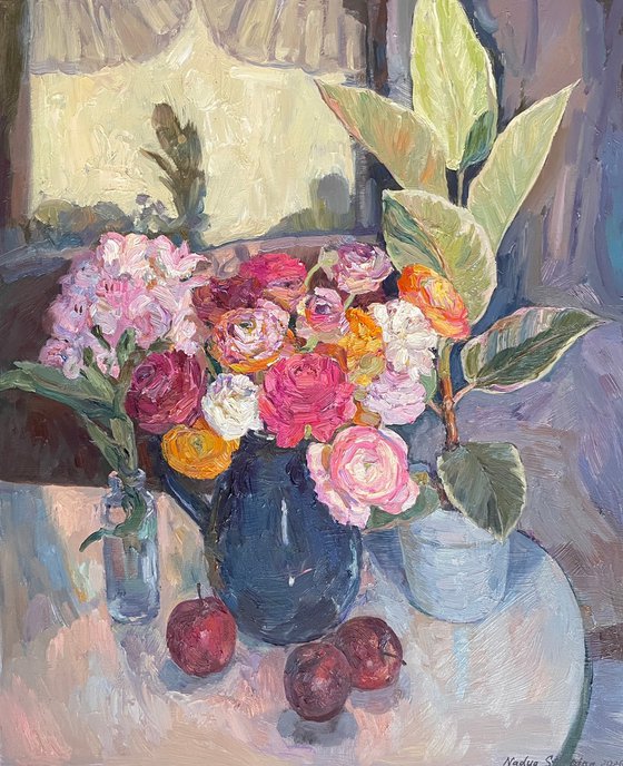 Still life consecrated by the sun