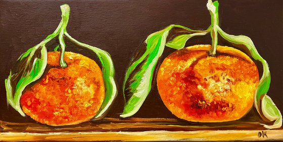 Still life with Oranges #2