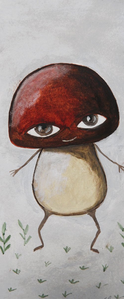 The funny mushroom by Silvia Beneforti