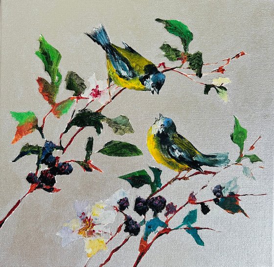 Golden birds