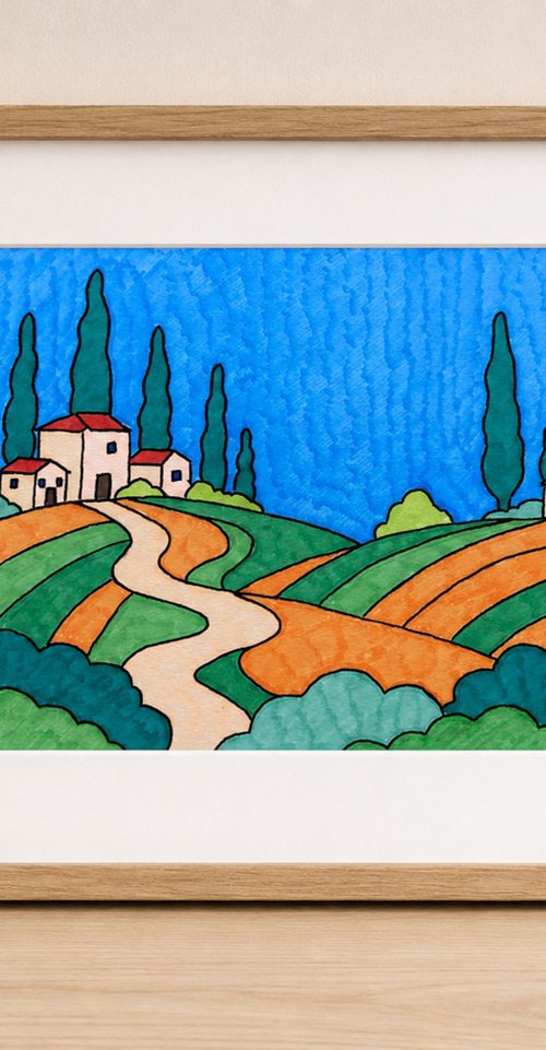 Dreaming Tuscany #12 by Marina Krylova