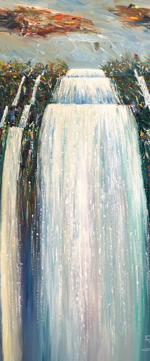 Mystery Waterfall XL 1 by Peter Nottrott