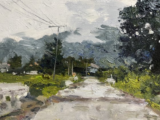 Low Clouds on a Rainy Day