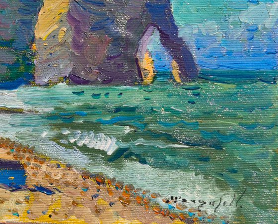 Normandy Etretat Etude 6