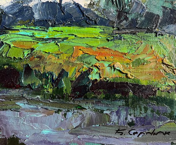 In the Evening on the Meadow