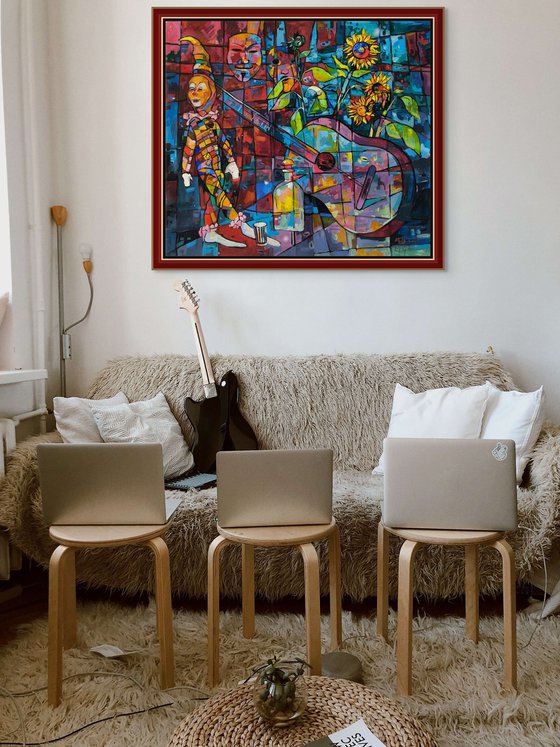 Masks, Music and Sunflowers