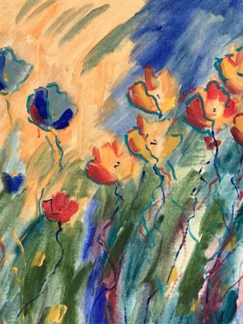 Blooming Garden Light by Marina Krylova