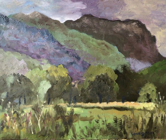 Grey day at Llanberis