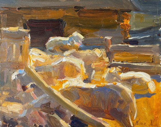 Sheep in the Carpathians