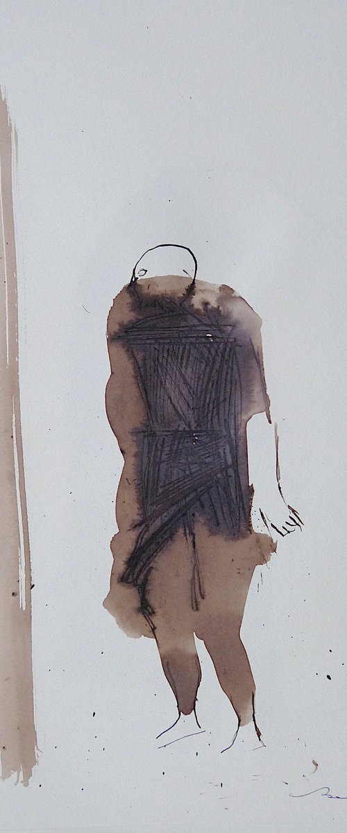 The Single Figure 23-11, 24x32 cm by Frederic Belaubre