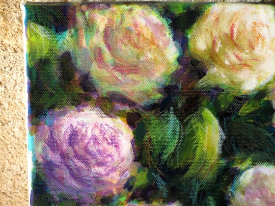 "Roses" - small size - 20X50 cm