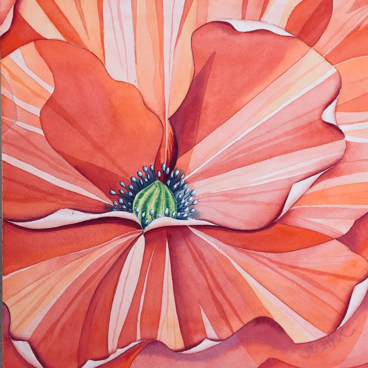 Fever- The heART of a Flower II by Jill Griffin