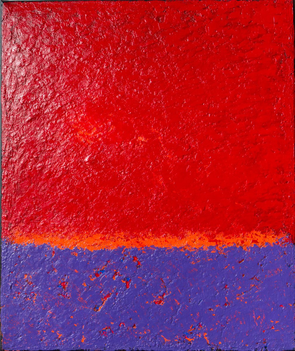 Abstract Acrylic Painting By Stefan Fierros, 16 X 19", Shifting Paradigm- 3, Original Artwork