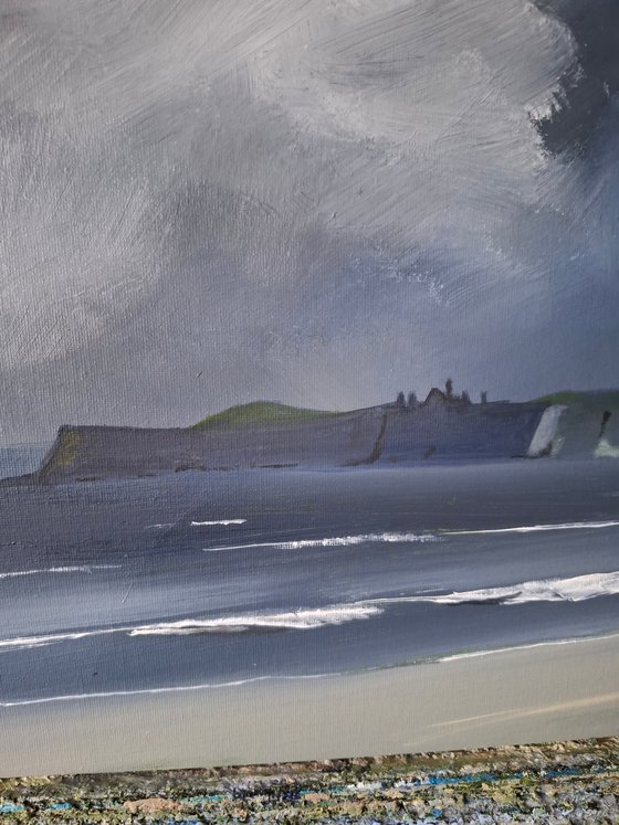 Storm over Dunluce, Ireland