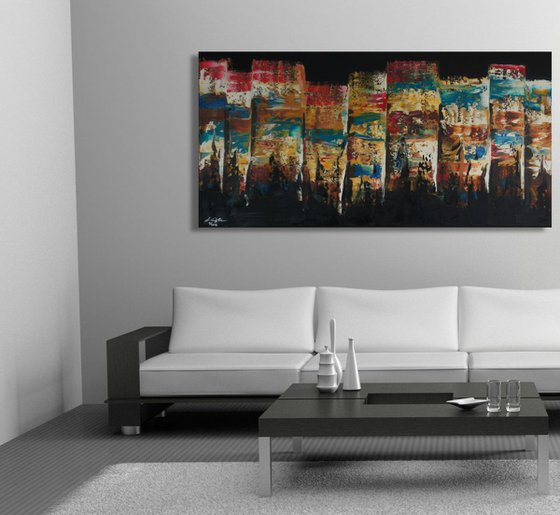 Tourist Stream In Egypt (100 x 50 cm)