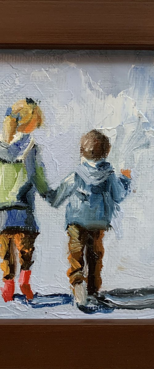 Sister and brother. Children. by Vita Schagen