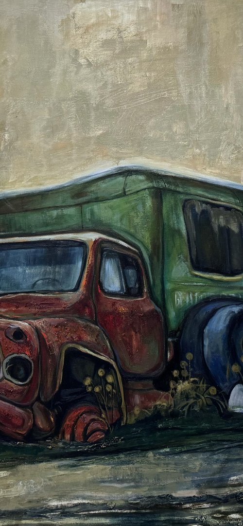 “Abandoned car” by Raffi Ghazaryan