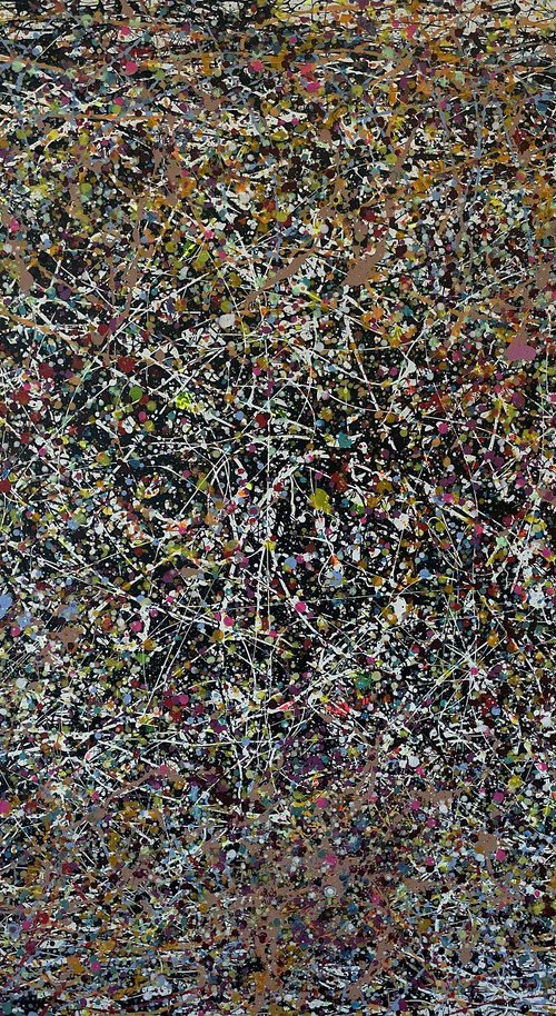 Broken Euphoria on a Black Background by Juan Jose Garay